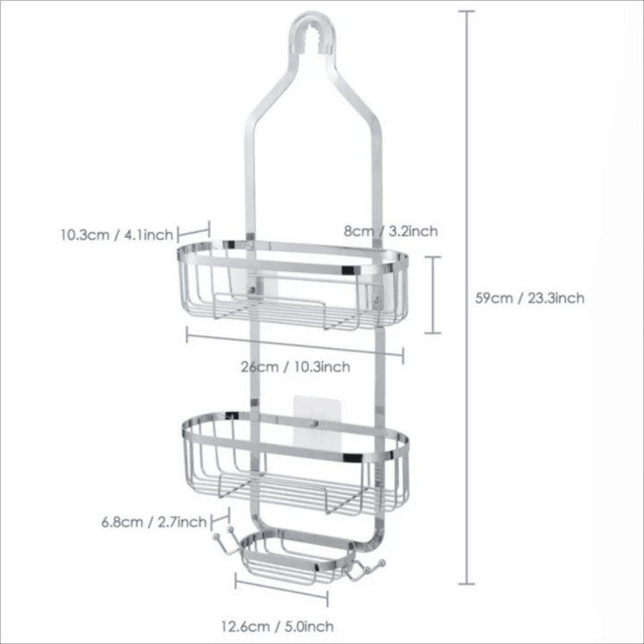 Hanging Shower Organizer - Arrant Luxury