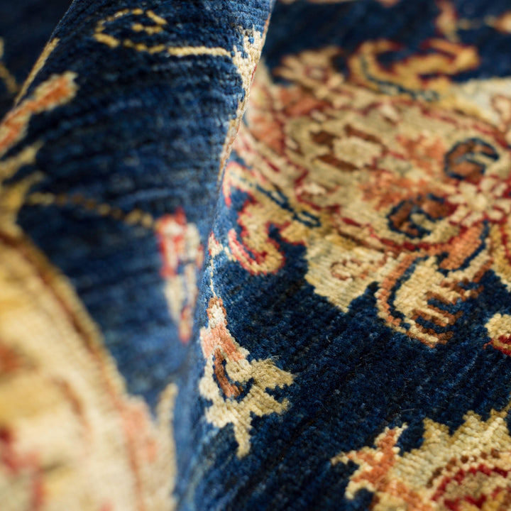 The Blue Dawn Hand Knotted Ziegler Rug - Arrant Luxury