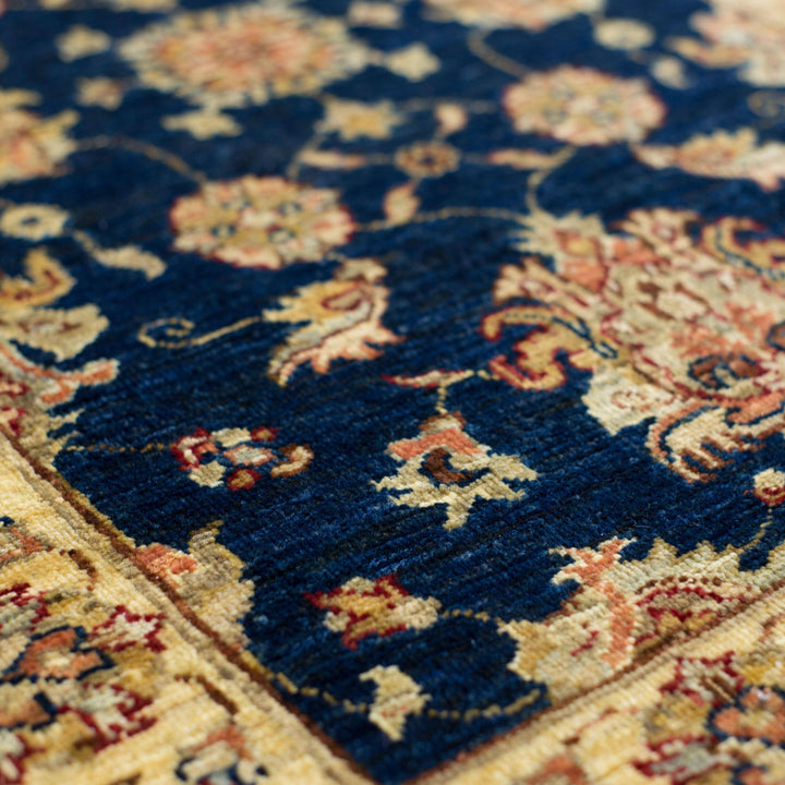 The Blue Dawn Hand Knotted Ziegler Rug - Arrant Luxury