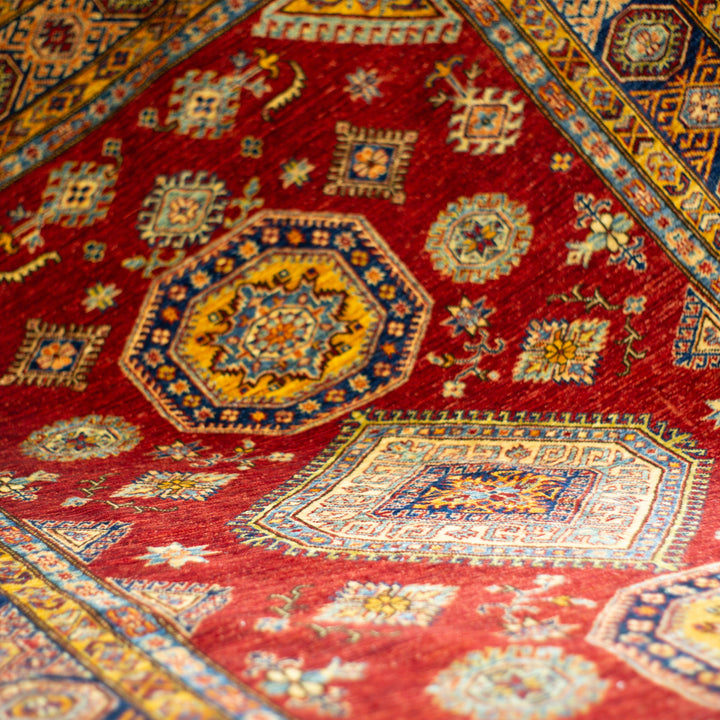 Fine Hand Knotted Kazak-Antique Oriental Design