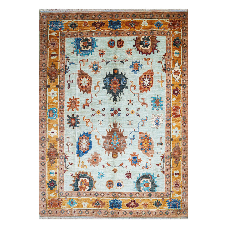 The Oushak Hand Knotted Ziegler Rug - Arrant Luxury