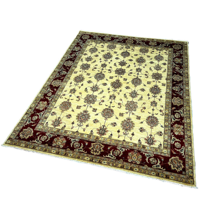 The Scarlet Dream Hand Knotted Ziegler Rug - Arrant Luxury